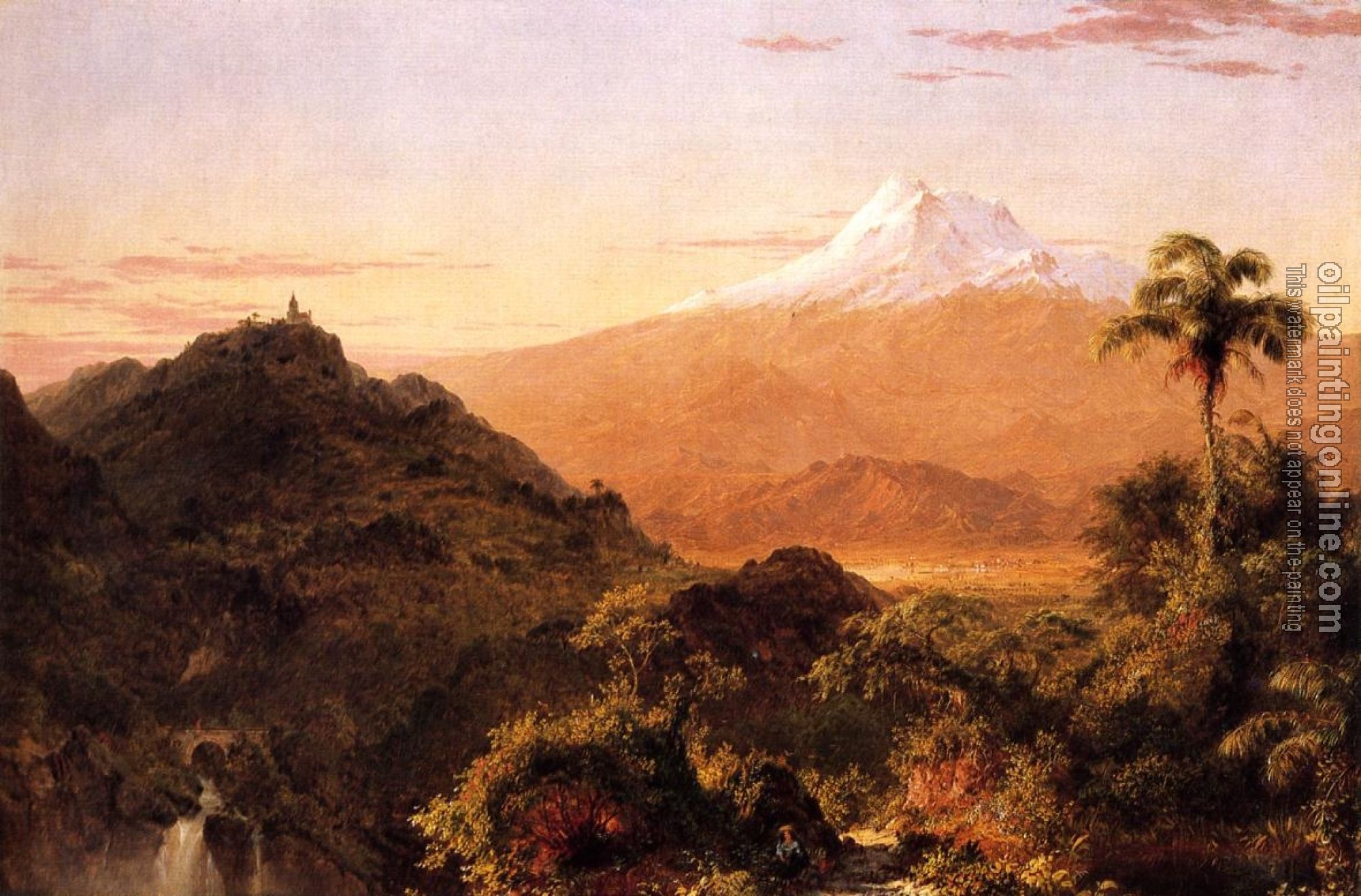 Frederic Edwin Church - South American Landscape